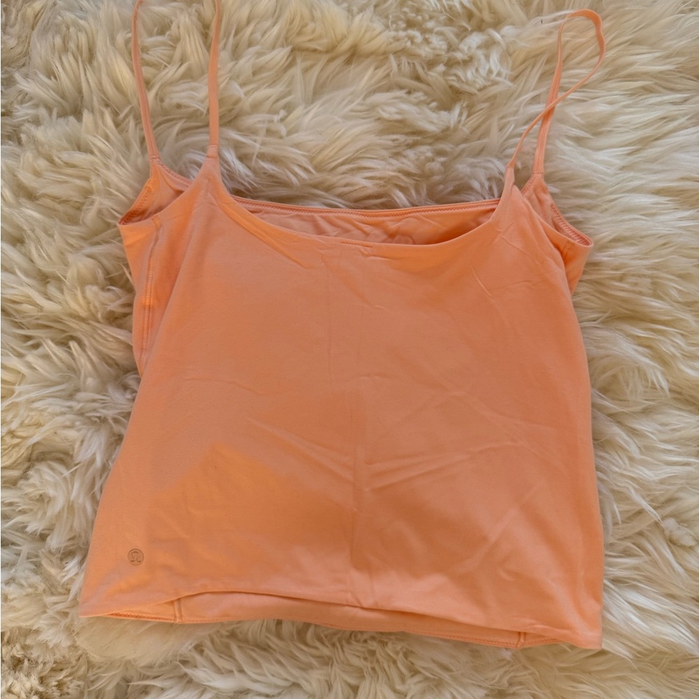 Lululemon wundermost peach Bellini tank size S